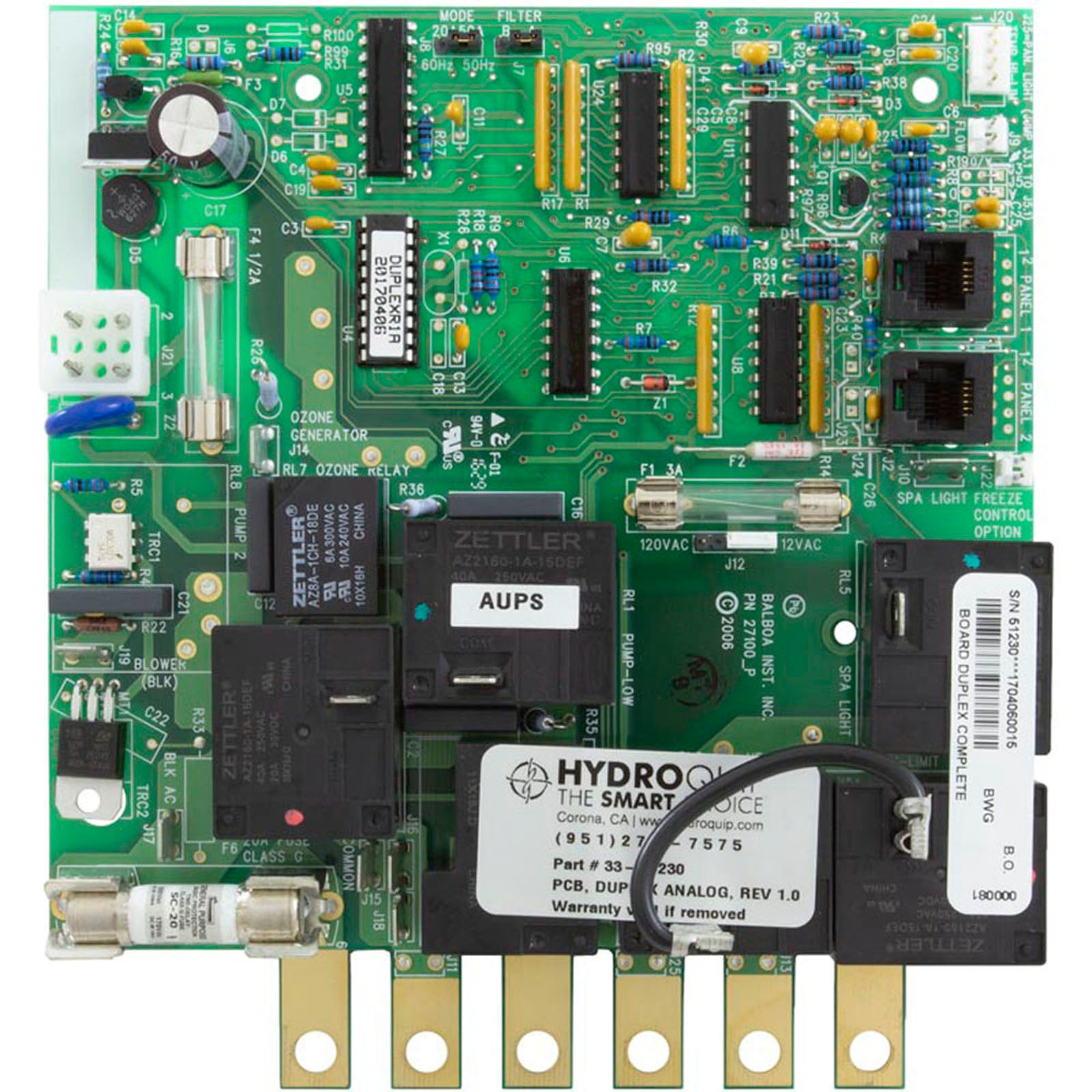 PCB, HQ-BWG, Duplex Analog