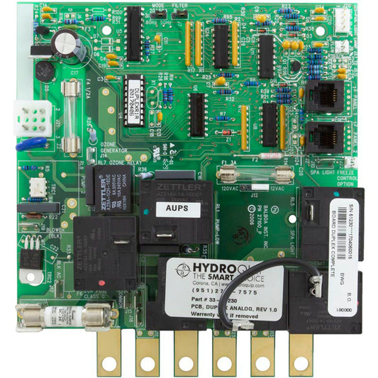 PCB, HQ-BWG, analógico dúplex