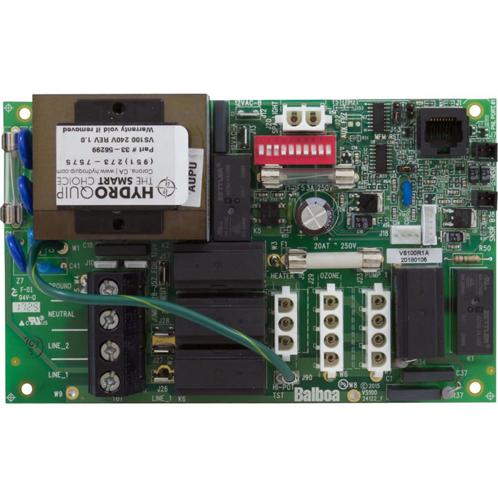 PCB, BWG-HQ, VS100, 230v, 56299-02