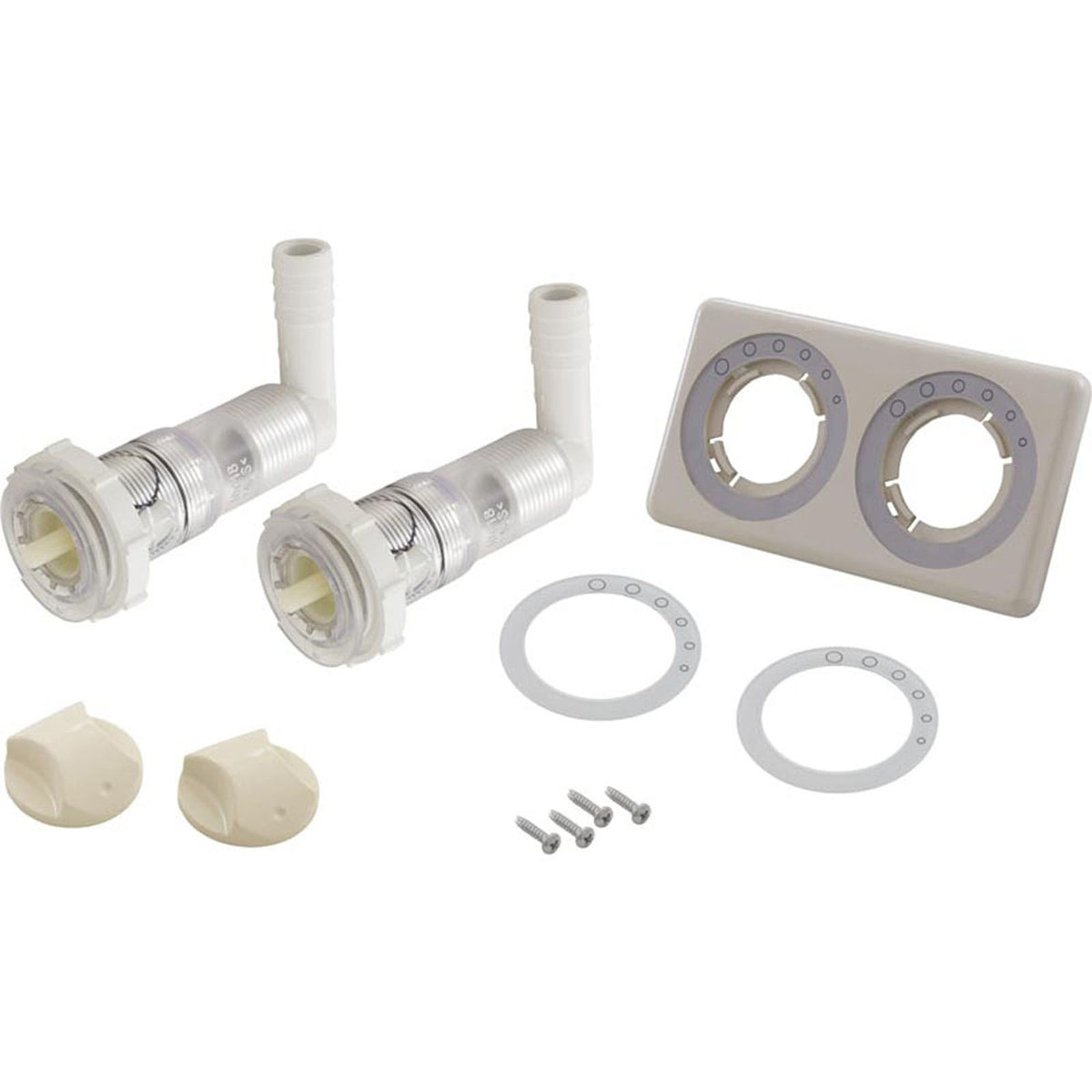Bezel, JWB, 2 Button, Almond, Kit