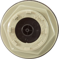 Air Button, Presair, Standard,  1-3/4"hs, 2-5/8"fd, Chrome