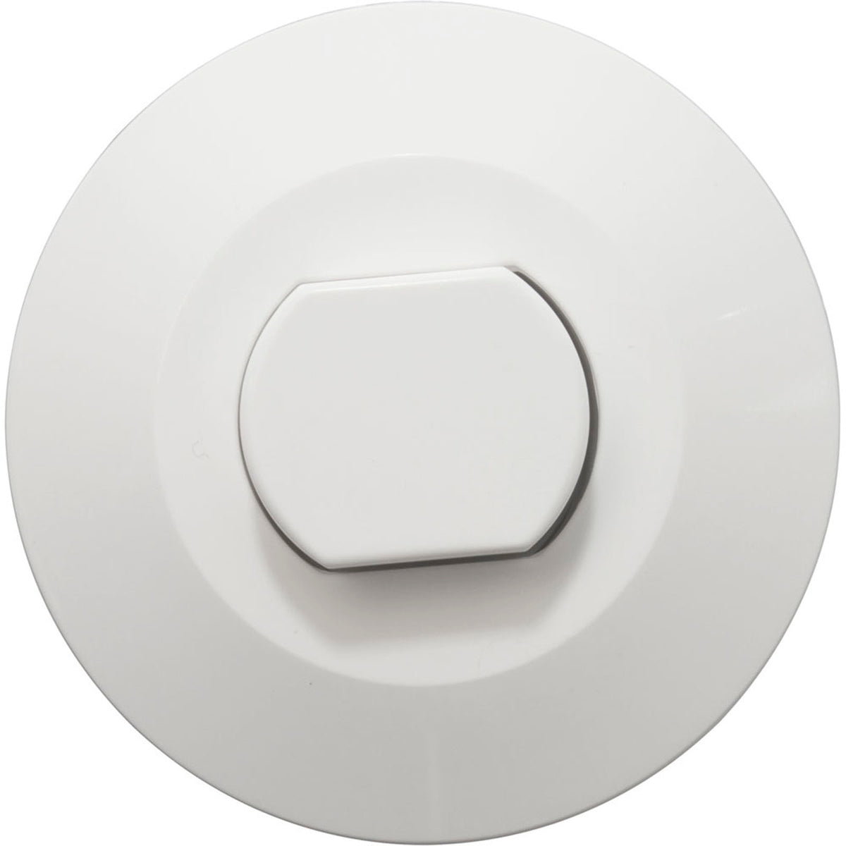 Air Button, Presair, Standard,  1-3/4"hs, 2-5/8"fd, White