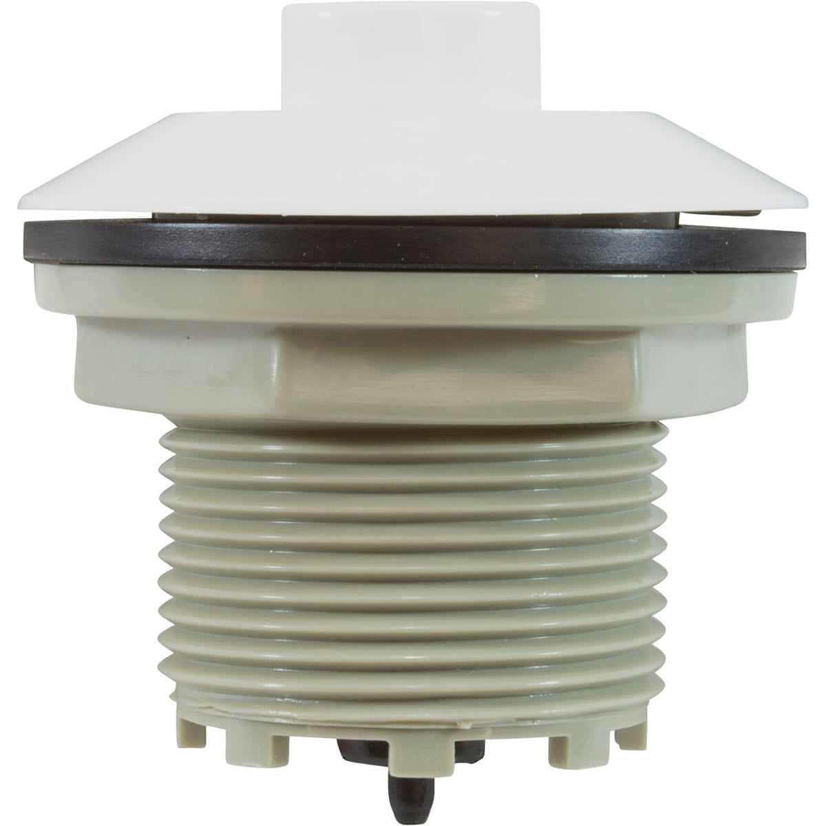 Air Button, Presair, Standard,  1-3/4"hs, 2-5/8"fd, White