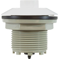 Air Button, Presair, Standard,  1-3/4"hs, 2-5/8"fd, White