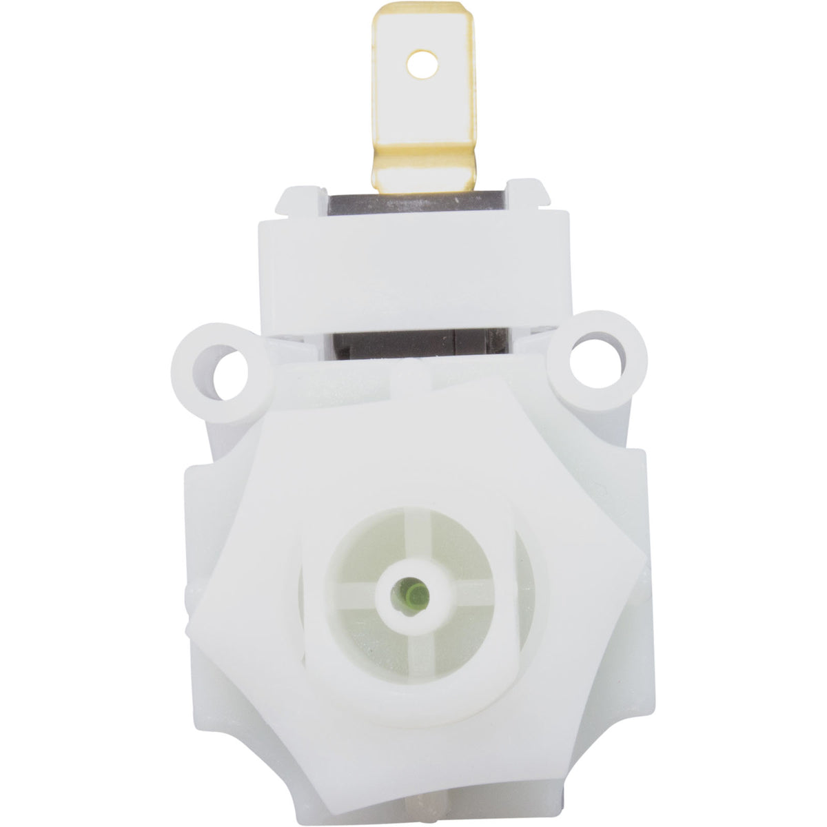Air Switch, PresAir, SPST, 9/16" Center Spout, 21A, Momentary