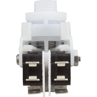 Air Switch, PresAir, DPDT, 9/16" Center Spout, 25A, Latching