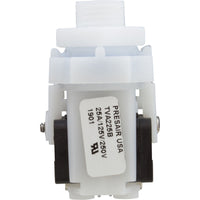 Air Switch, PresAir, DPDT, 9/16" Center Spout, 25A, Latching