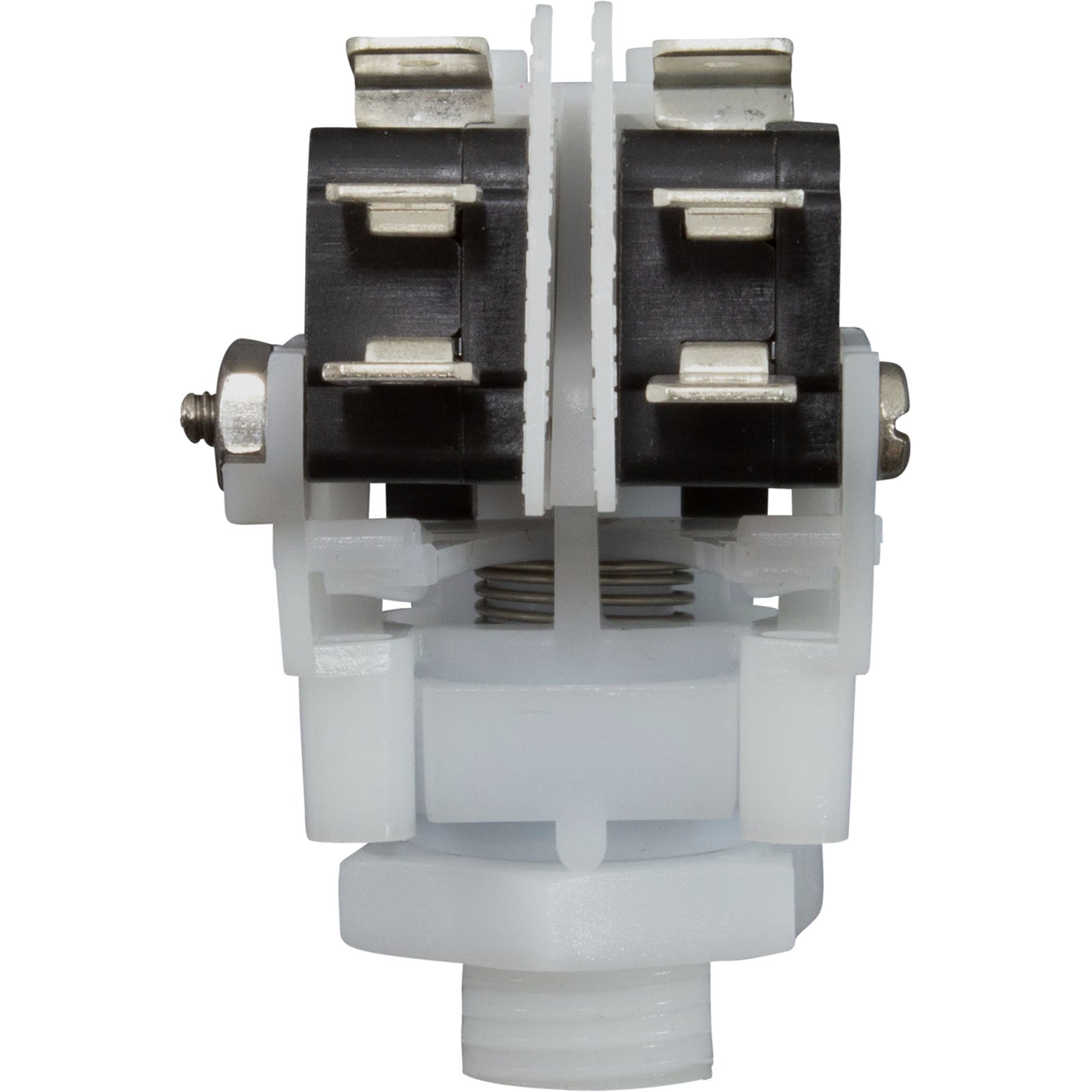 Air Switch, PresAir, DPDT, 9/16" Center Spout, 21A, Momentary