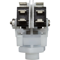 Air Switch, PresAir, DPDT, 9/16" Center Spout, 21A, Momentary