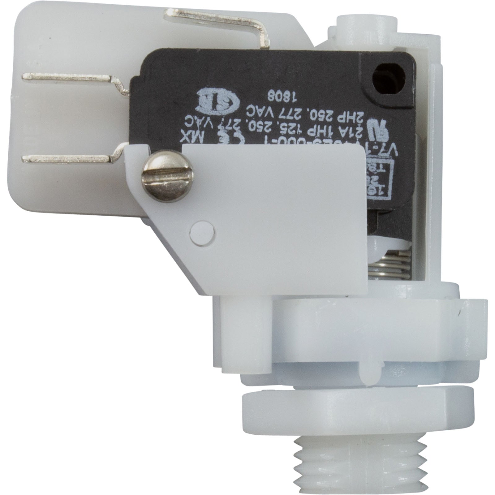 Air Switch, PresAir, DPDT, 9/16" Center Spout, 21A, Momentary