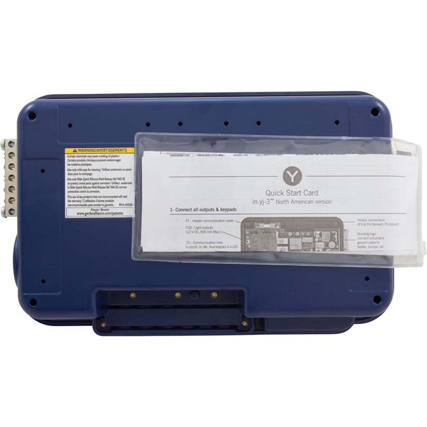 Contrôle uniquement, Gecko in.yj-3, P1 (2), P2, Bl, Oz, Lt, Box uniquement