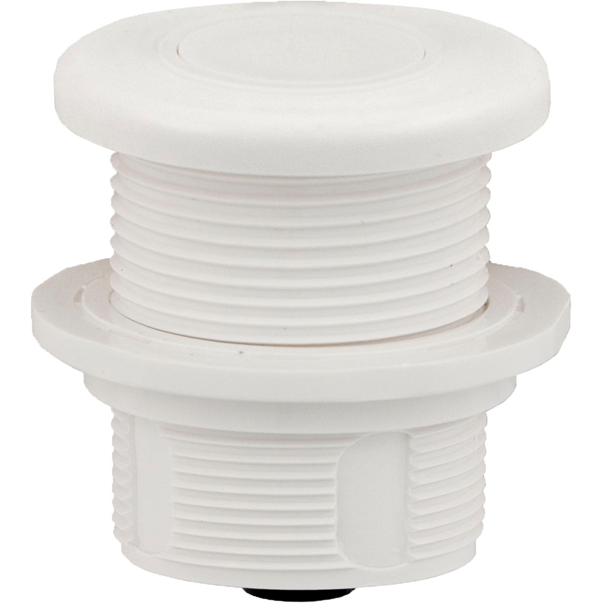 Air Button, Len Gordon #10 Power Touch Smooth, White