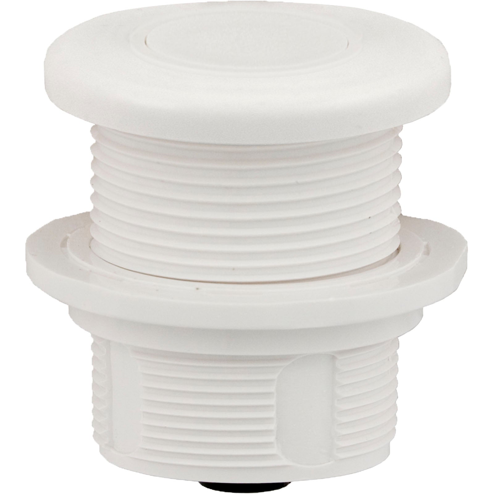 Air Button, Len Gordon #10 Power Touch Smooth, White