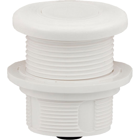 Air Button, Len Gordon #10 Power Touch Smooth, White