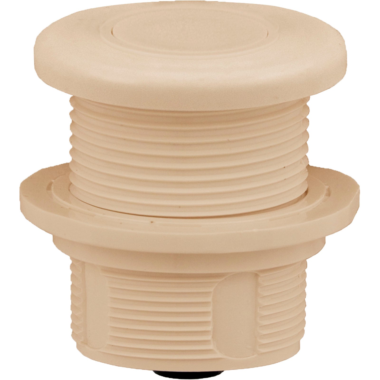 Air Button, Len Gordon #10 Power Touch Smooth, Bone Beige