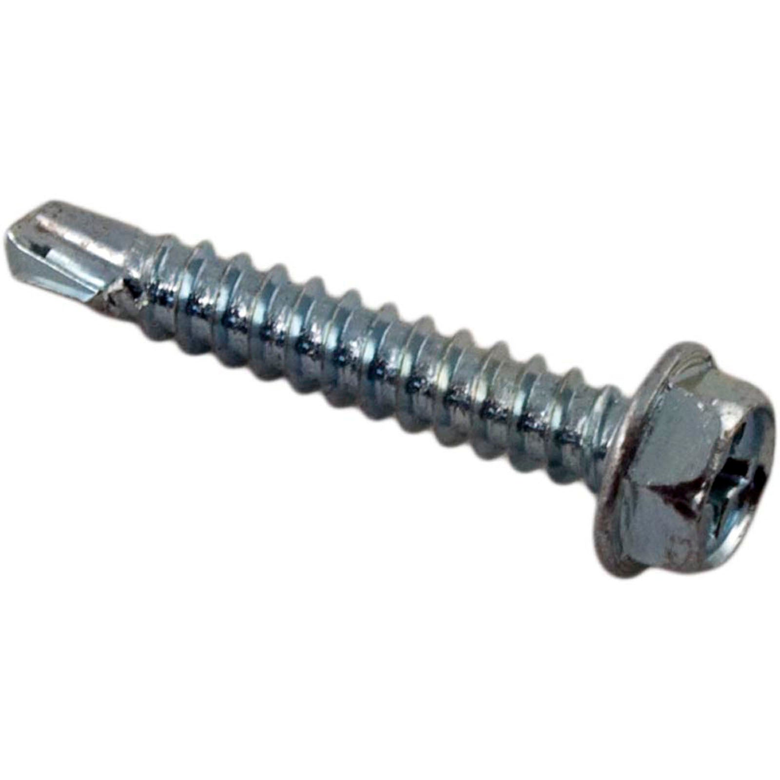 Screw, 1", #10, Self Tap, Hex Head, Generic
