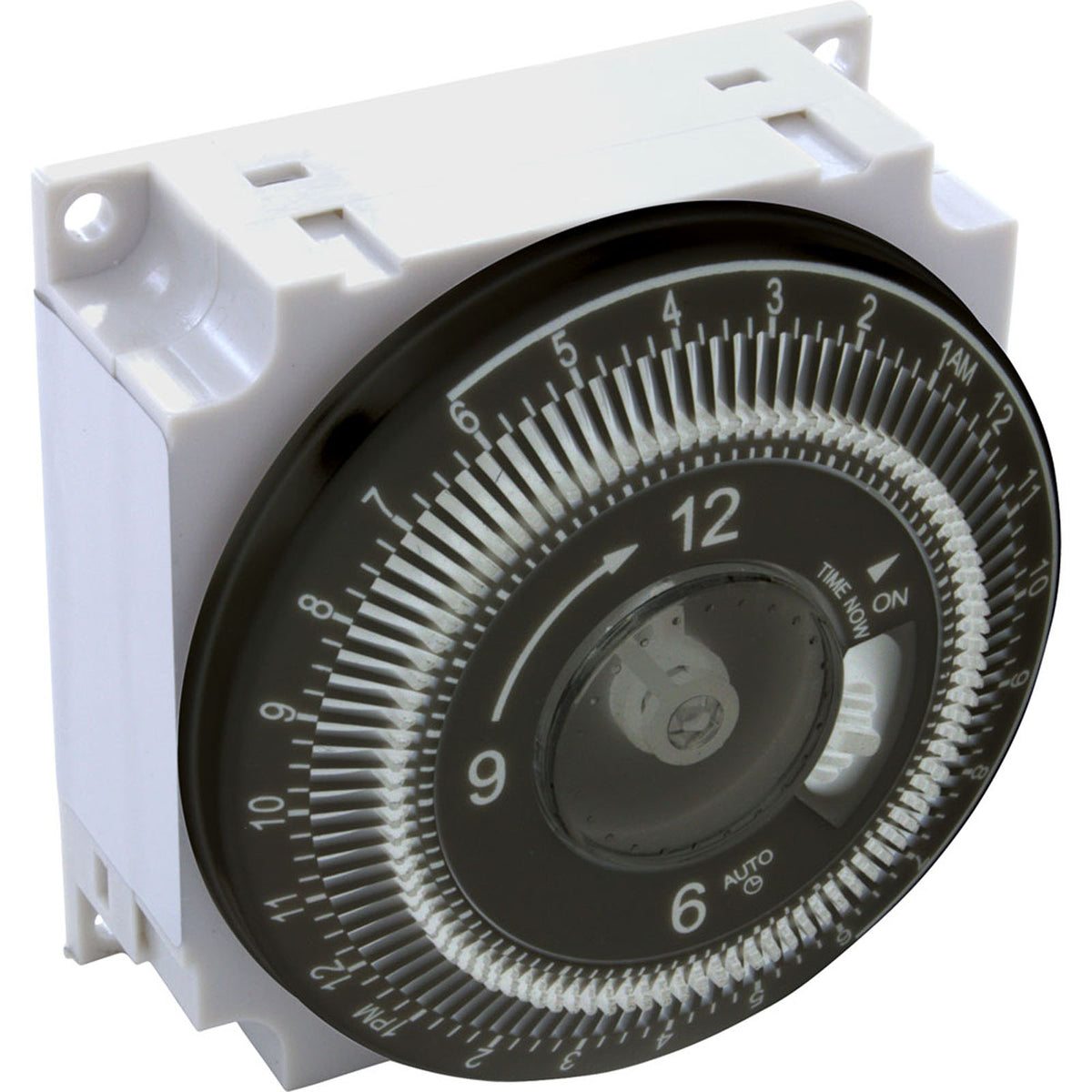 Timer, Grasslin, SPDT, Panel Mount, 115v, w/override, 7day