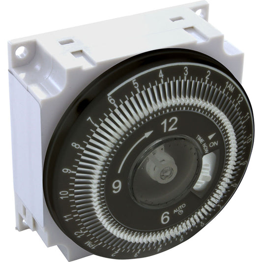 Timer, Grasslin, SPDT, Panel Mount, 115v, w/override, 7day