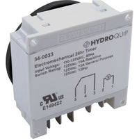Timer, Grasslin, SPDT, Panel Mount, 115v, w/override, 7day