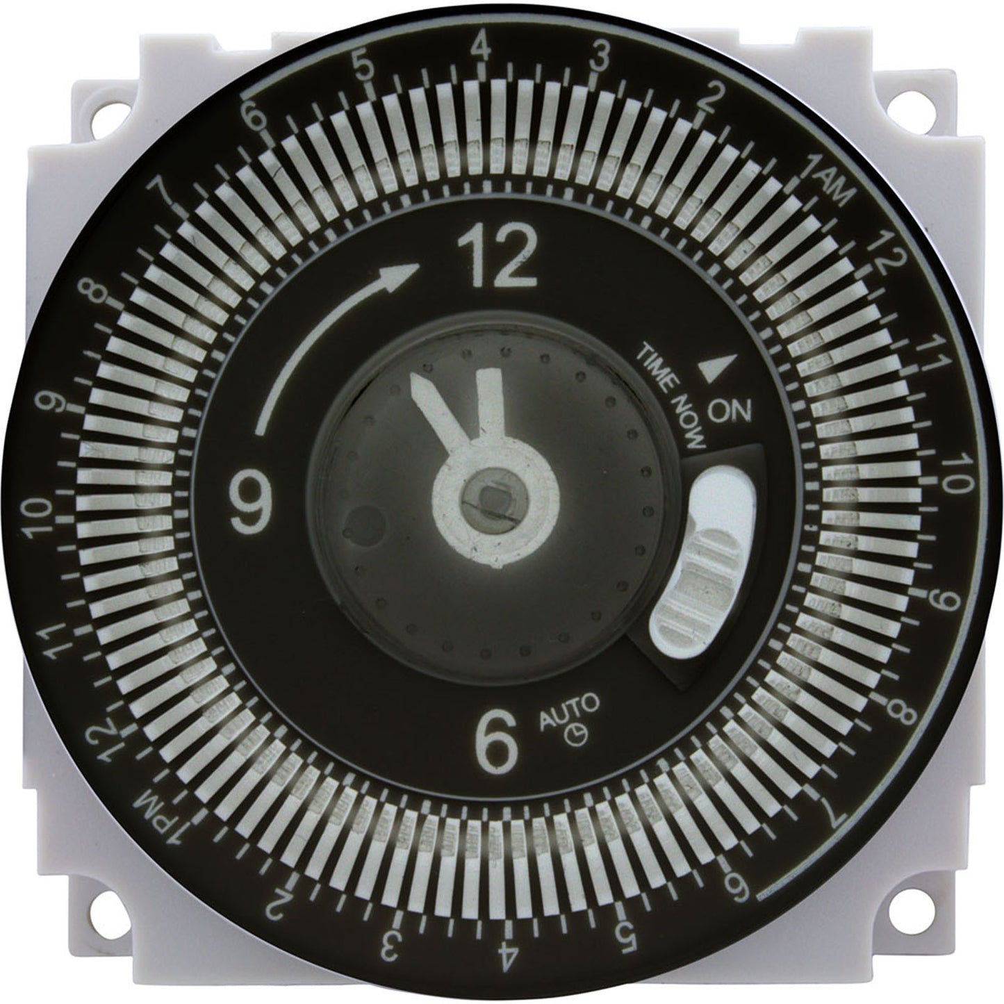 Minuterie, Grasslin, SPDT, montage sur panneau, 115 V, avec commande prioritaire, 7 jours