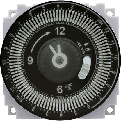 Minuterie, Grasslin, SPDT, montage sur panneau, 115 V, avec commande prioritaire, 7 jours