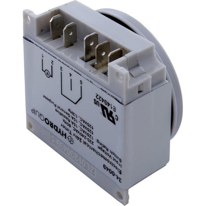 Temporizador, repuesto Grasslin, SPDT, montaje en panel, 230 V, con anulación, 24 horas