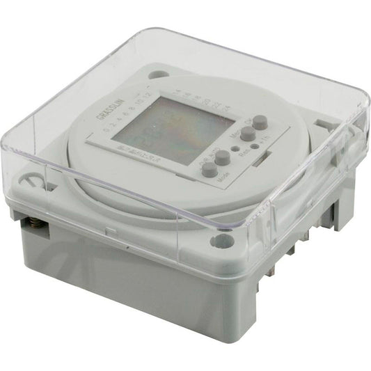 Timer, Grasslin, SPDT, Panel Mount, 115v, Digital, 24 Hour/7 Day