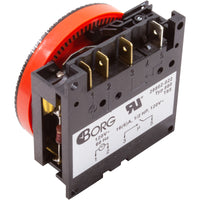 Timer, Diehl, SPST, Panel Mount, 115v, 7day