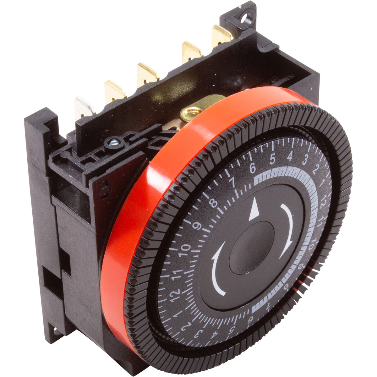 Timer, Diehl, SPDT, Panel Mount, 115v, 15A, 24hr