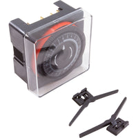 Timer, Diehl, SPST, Panel Mount, 230v, 20A, w/housing,  24hr