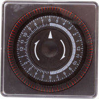 Timer, Diehl, SPST, Panel Mount, 230v, 20A, w/housing,  24hr