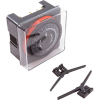 Timer, Diehl, SPST, Panel Mount, 115v, 20A, w/housing, 24hr