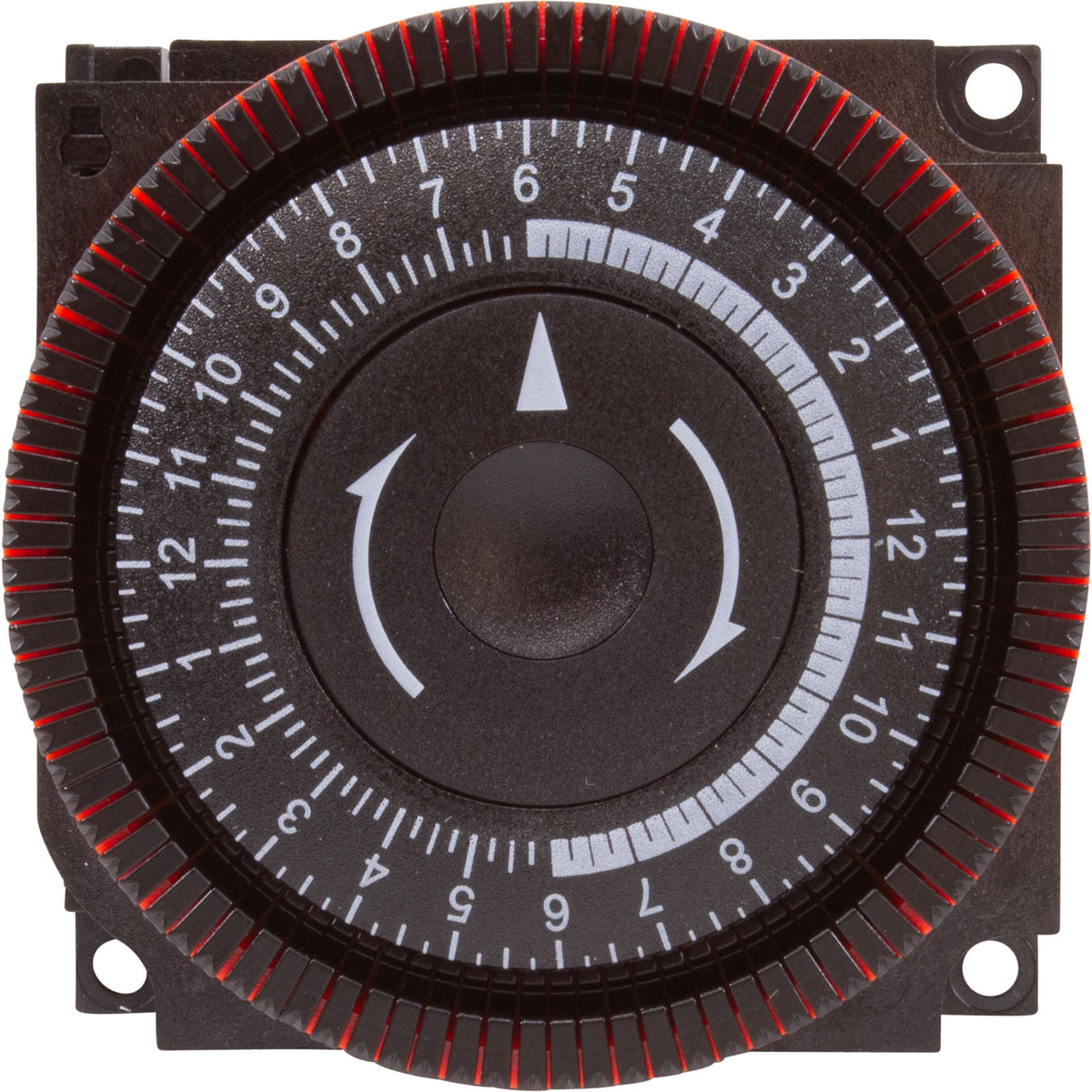 Timer, Diehl, SPST, Panel Mount, 230v, 20A, 24hr