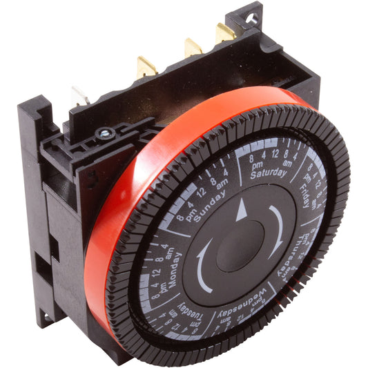 Timer, Diehl, SPST, Panel Mount, 230v, 20A, 7day