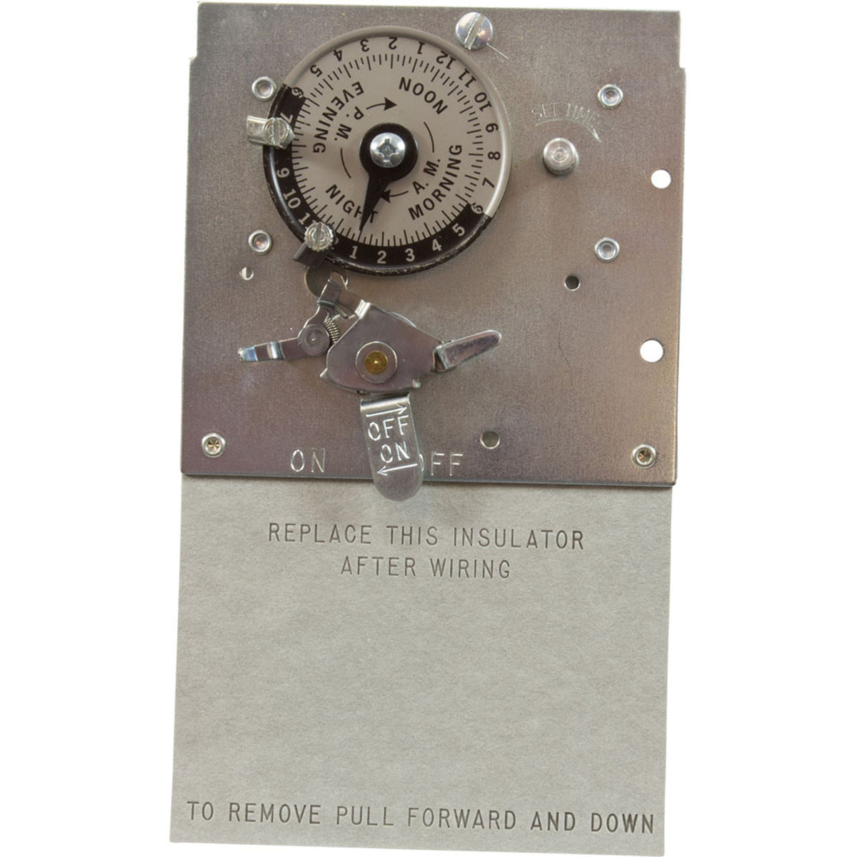 Timer, Reliance, SPST, 115v, 40A, 24hr