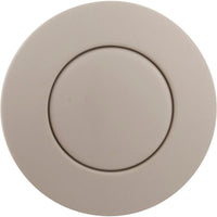 Air Button, CMP Slim, 1-3/8"hs, 1-3/4" Cap, White