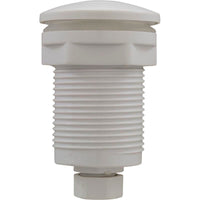 Air Button, CMP Slim, 1-3/8"hs, 1-3/4" Cap, White