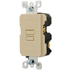GFCI, Leviton, 20A, SPST, Deadfront, Ivory