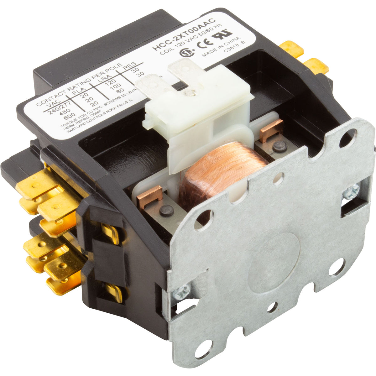 Contactor, Prod Unltd, DP, 30A, 115v