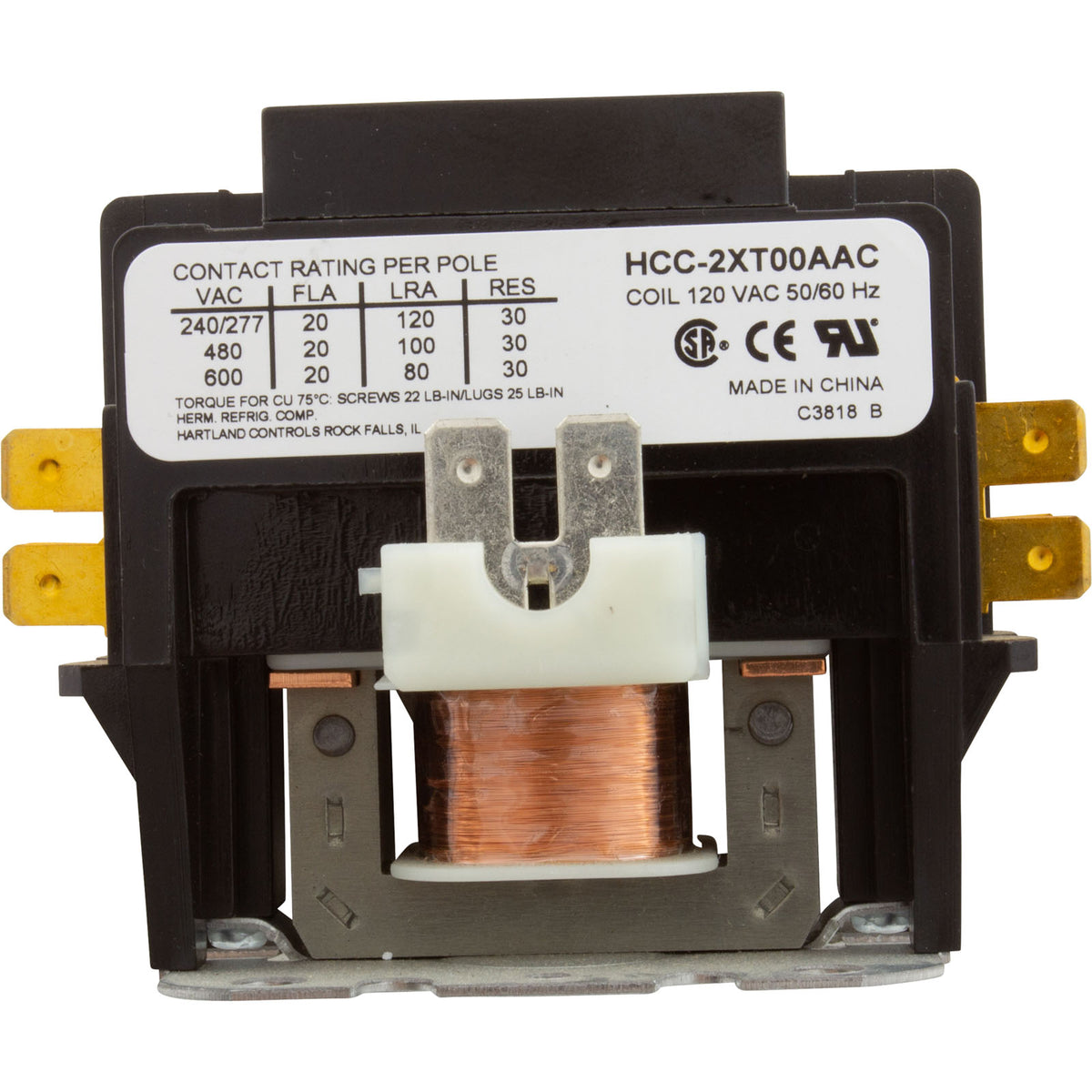 Contactor, Prod Unltd, DP, 30A, 115v