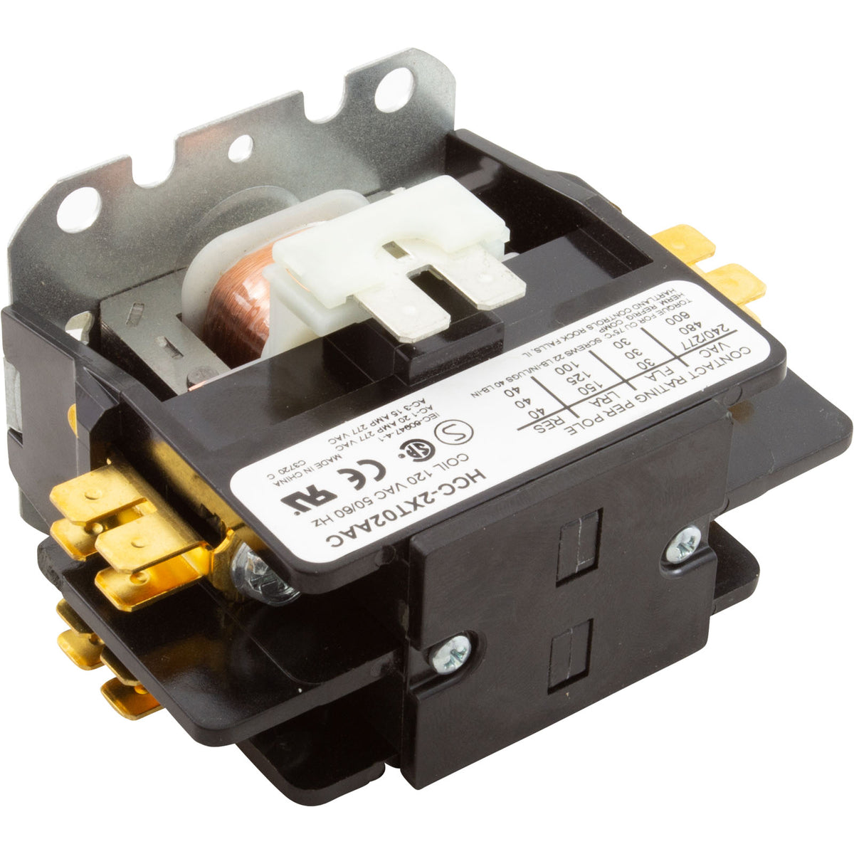 Contactor, Prod Unltd, DP, 40A, 115v