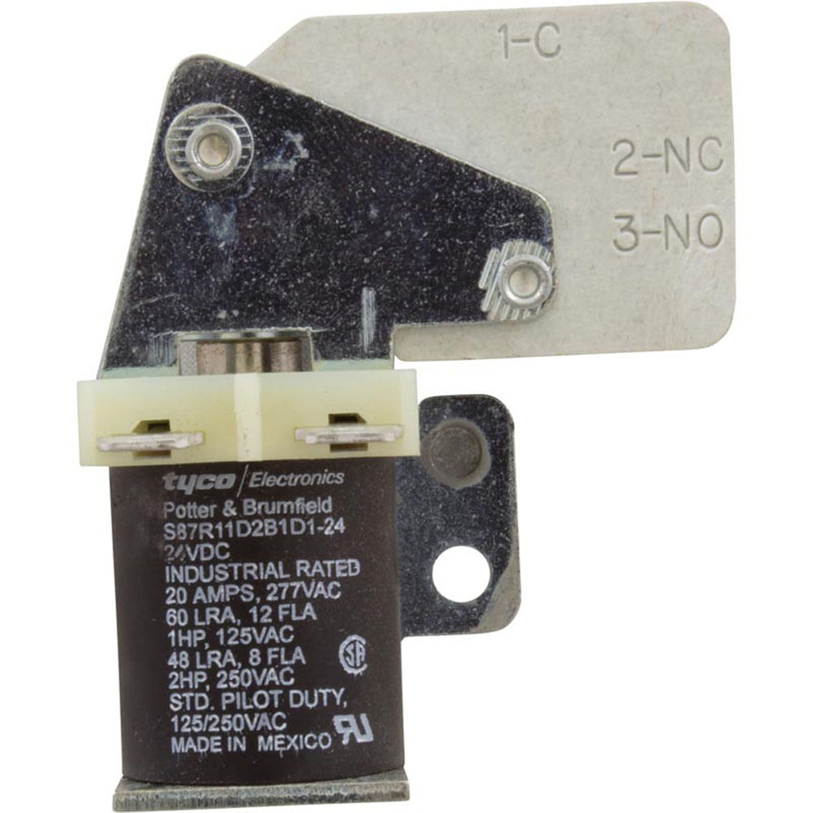 Relay, SandB, S87R11, DPDT, 24vdc