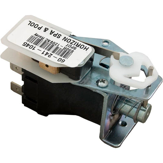 Relé, PandB, S90R, unipolar, doble tiro, 115 V