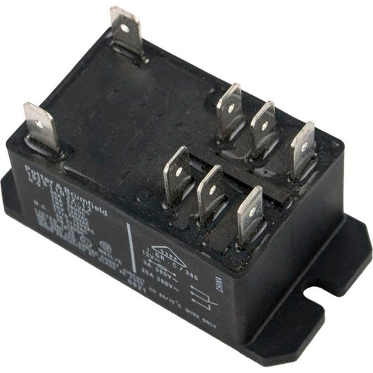 Relé, PandB, T-92, DPDT, 30 A, 12 V CC, bobina