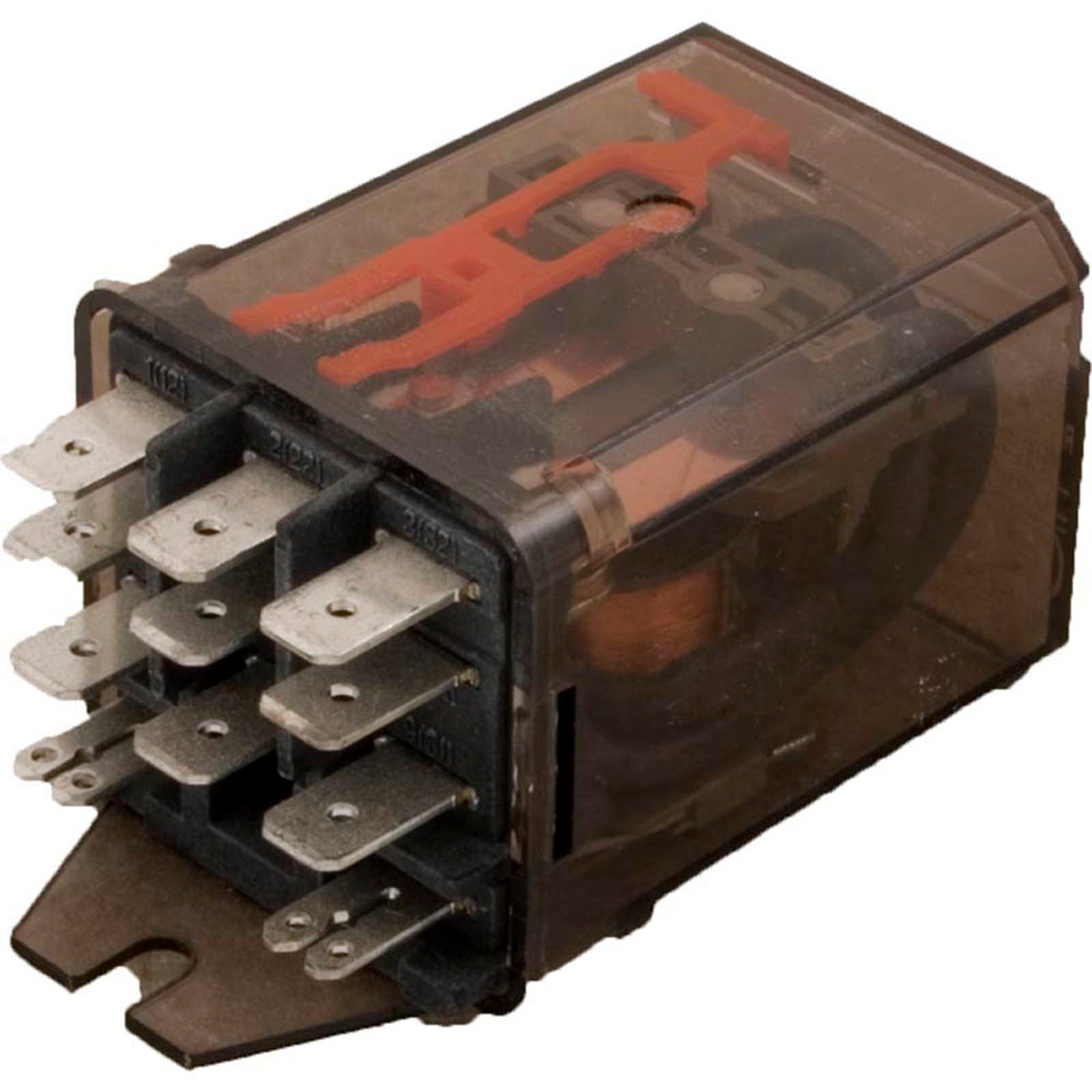 Relay, Schrack, 3PDT, 15A, 115v, 1/4, Dustcover