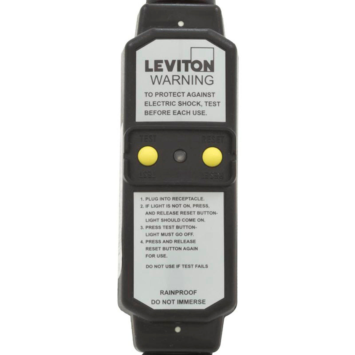 Cordon d'alimentation, 20 A, 15 pieds, GFCI, pour installations 115 V