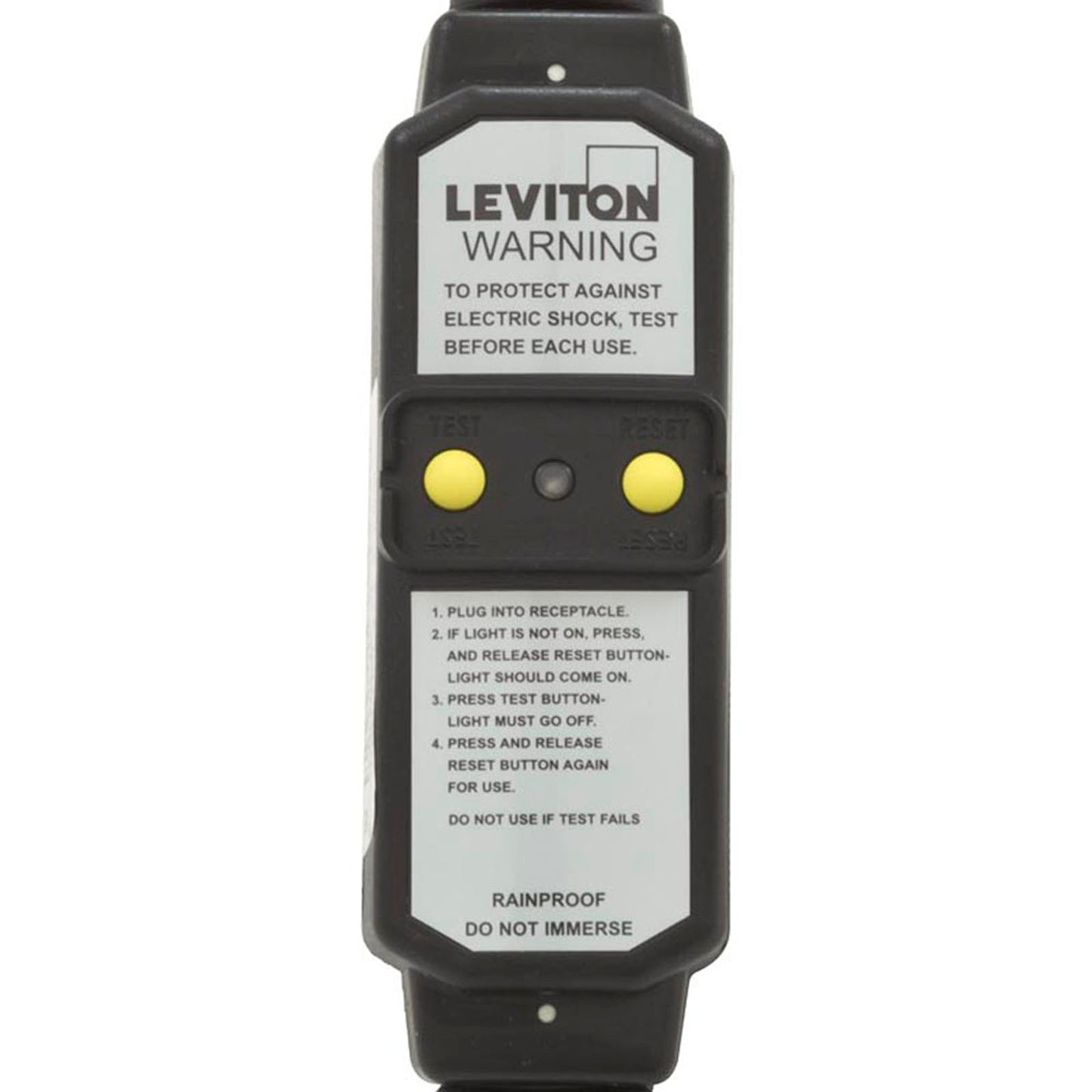 Cable de alimentación, 20 A, 15 pies, GFCI, para instalaciones de 115 V