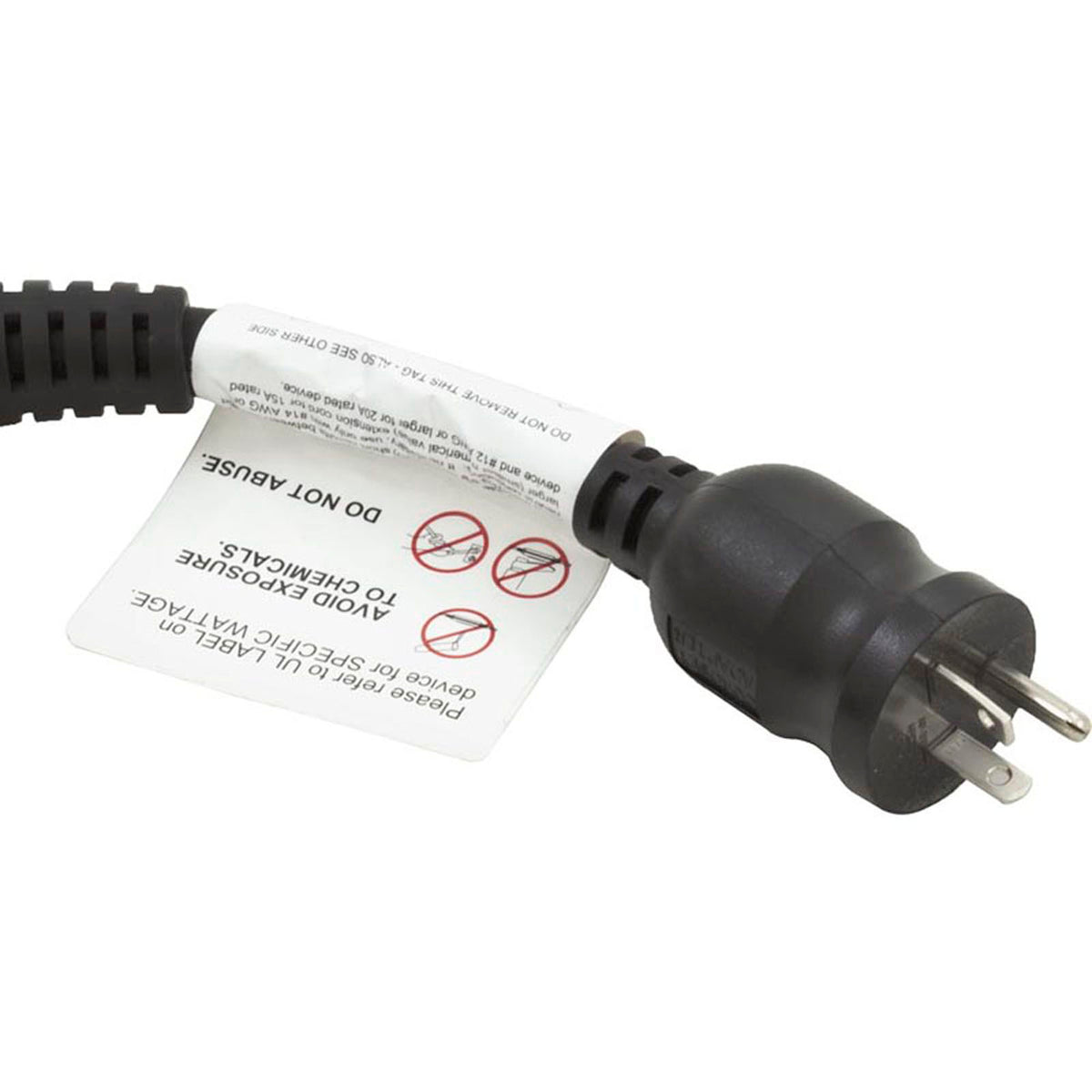 Power Cord, 20A, 15 foot, GFCI, for 115v Installs
