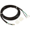 Cord, Hydro-Quip, 14/3 x 72", White AMP-3/AMP-4 Male (G, B, W)