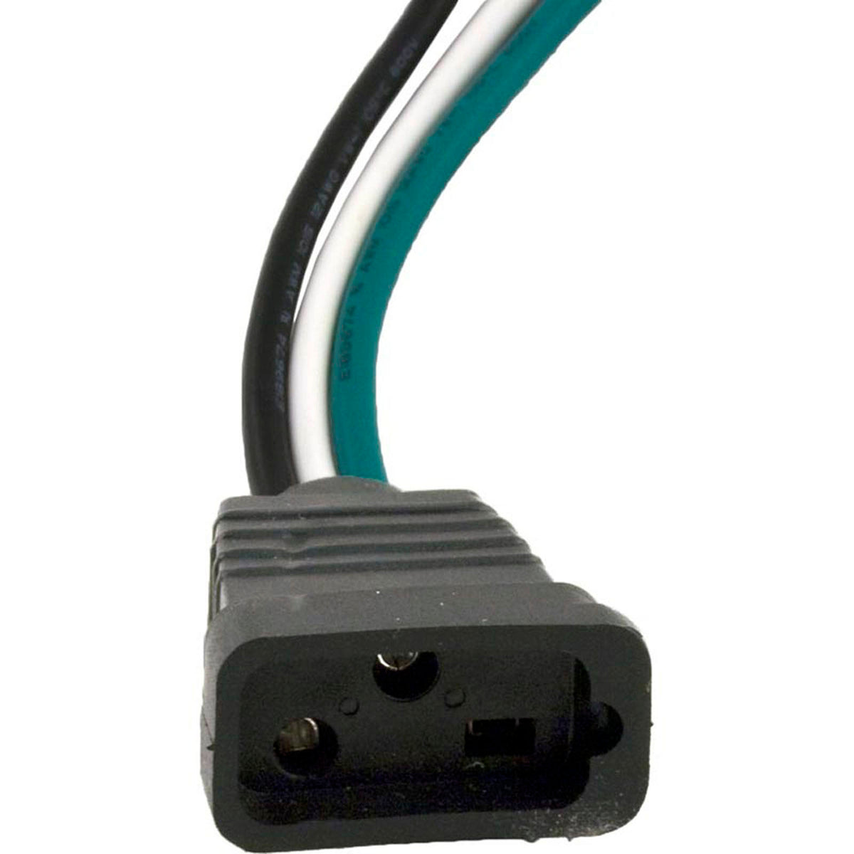 Receptacle, H-Q, VH, Molded, 12/3, Black